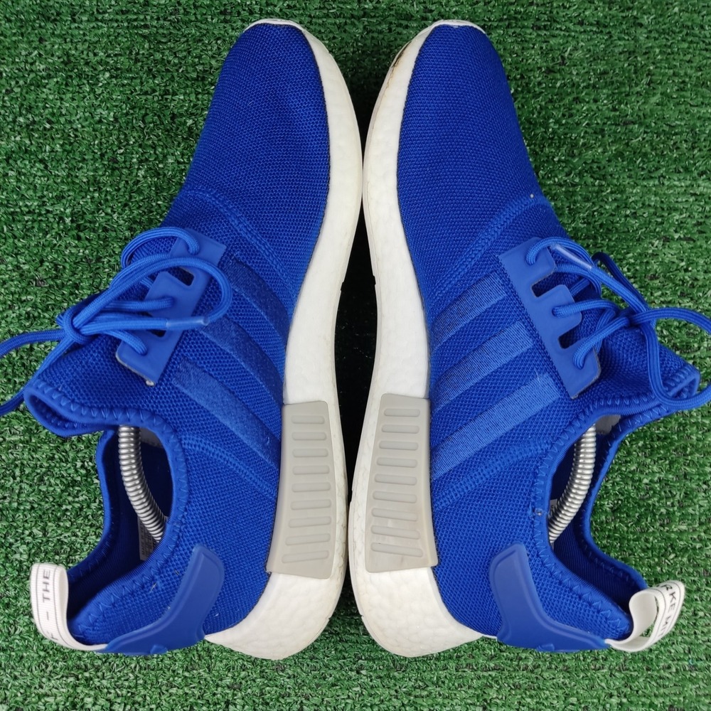 Adidas Sneakers Mens 11 Blue NMD_R1 GX4601 Low Top Knit Athletic Shoes - Picture 5 of 9